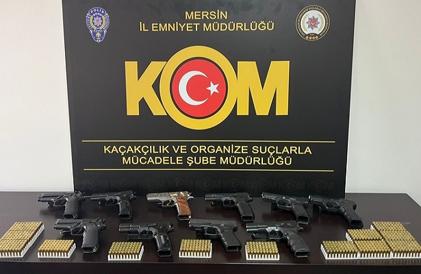 Mersin merkezli organize suç örgütü operasyonunda 30 şüpheli yakalandı