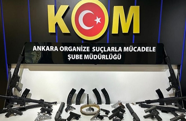 Ankara’da silah kaçakçılığı suçlamasıyla 5 şüpheli gözaltına alındı