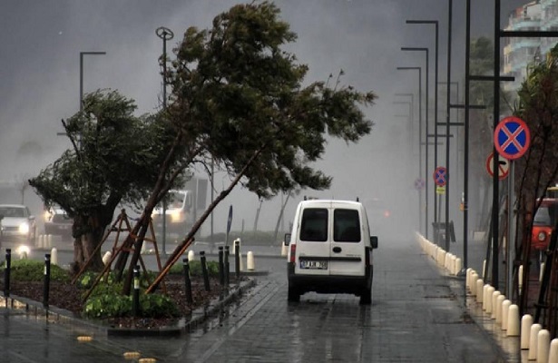 Meteorolojiden kuvvetli rüzgâr uyarısı