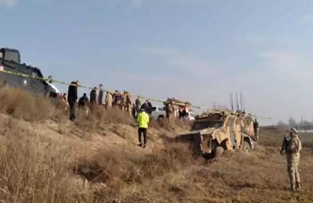 Iğdır’da zırhlı araç devrildi! 12 asker yaralandı