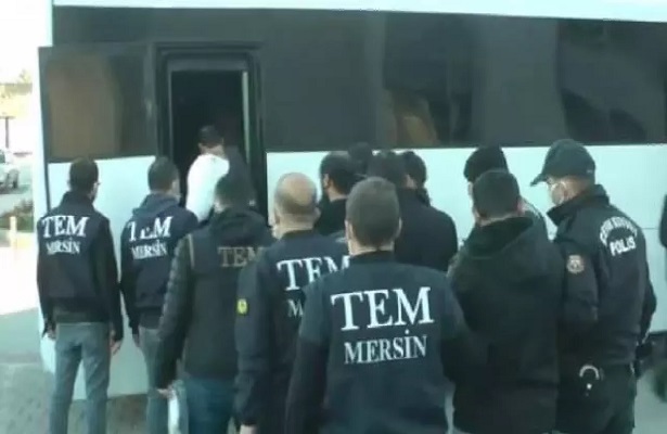 Mersin’de 4 DEAŞ şüphelisine tutuklama