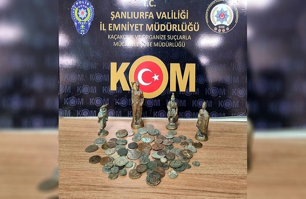 Şanlıurfa’da tarihi eser operasyonu