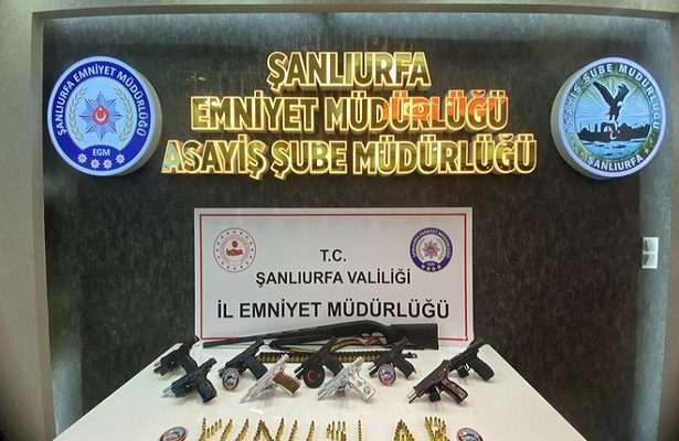 Şanlıurfa’da yapılan denetimlerde 14 şahıs gözaltına alındı