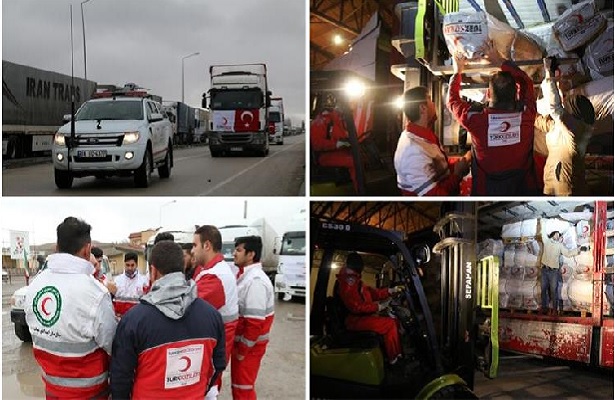 İran Kızılay’ı Türkiye’de