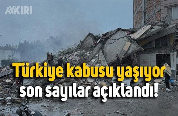 Deprem Felaketinde Vefat Sayısı Arttı