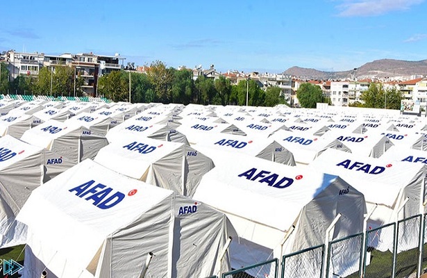 AFAD, deprem bölgesine kurulan çadır ve konteyner sayısını açıkladı