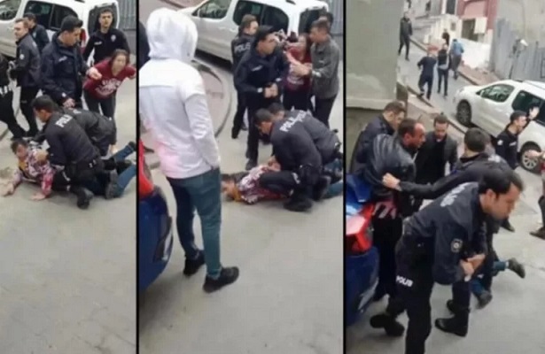 KADES ihbarına giden polise saldırı: 4 polis yaralandı