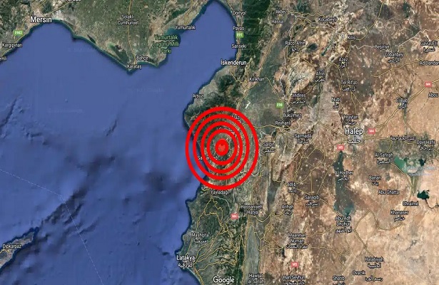 Hatay Defne’de deprem!