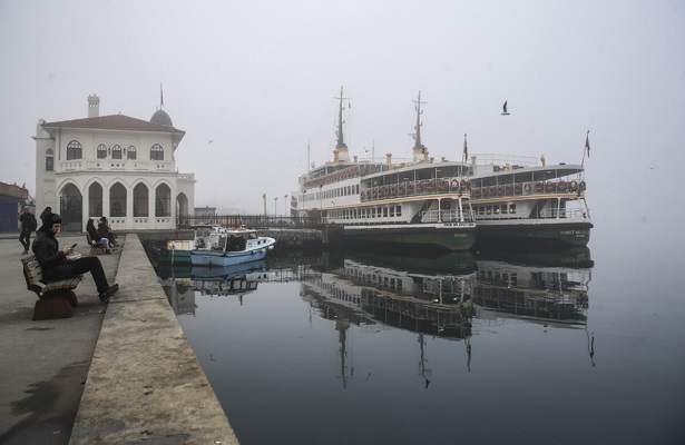 İstanbul’da bazı vapur seferleri yapılamıyor