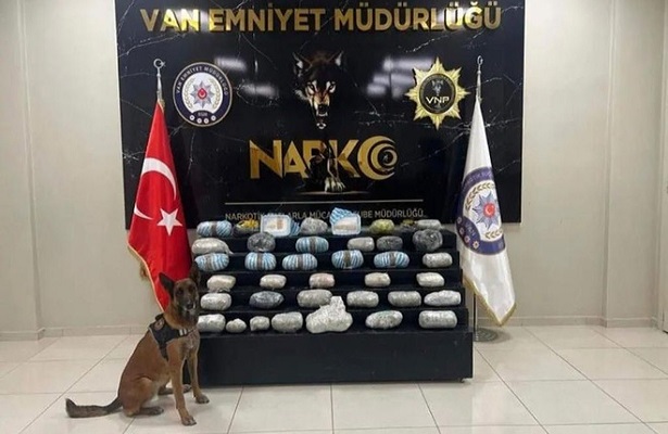 Van’da 78 kilogram uyuşturucu ele geçirildi