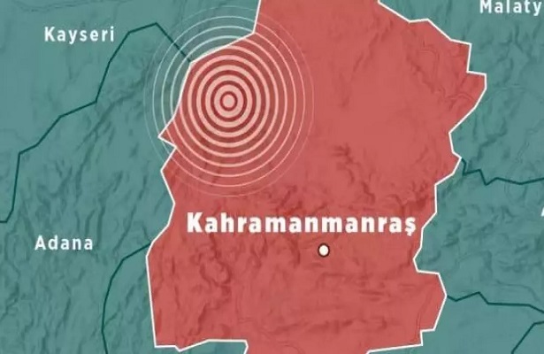 Kahramanmaraş’ta deprem!