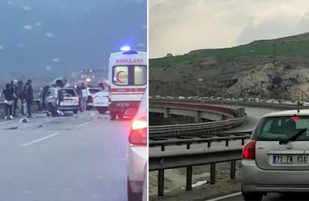 Ankara-Samsun kara yolu trafiğe kapandı!