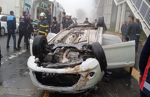 Mardin’de trafik kazası