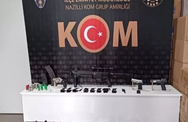 Nazilli’de silah operasyonu: 1 tutuklama