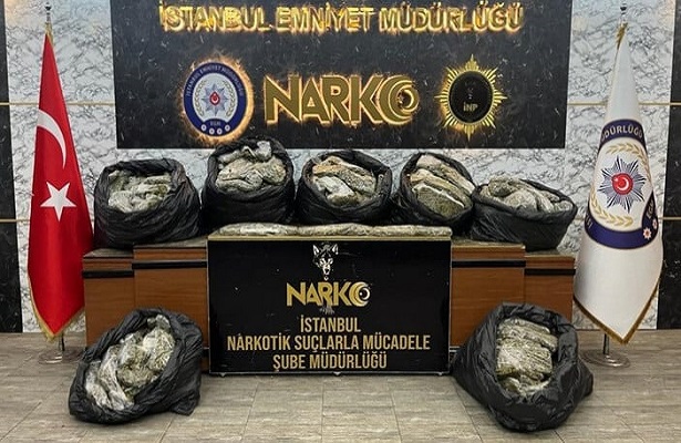 İstanbul’da 338 kilo uyuşturucu ele geçirildi