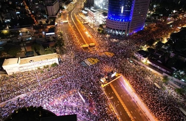 Siyonist Rejimde Protestolar 25’inci Haftasında