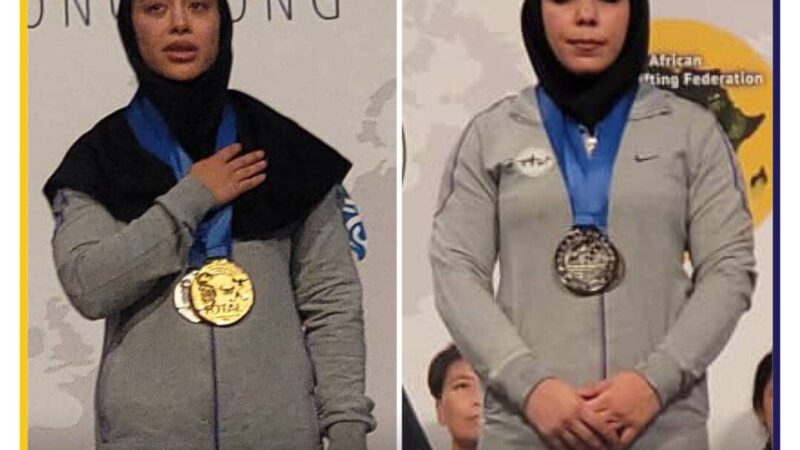 Kıtalararası powerlifting yarışmalarında iranlı kadın sporcular tarih yazdı