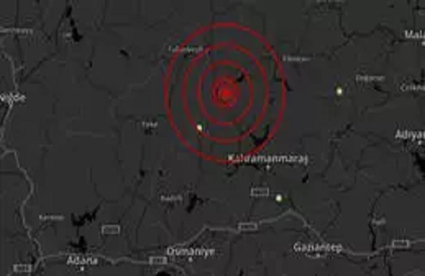 Kahramanmaraş’ta 3,7 büyüklüğünde deprem