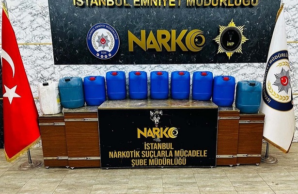 İstanbul’da 530 kilogram metemfetamin ele geçirildi