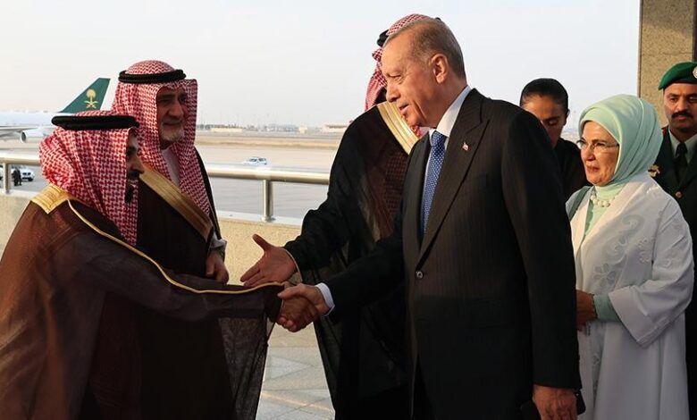 Erdoğan Suudi Arabistan’a gitti