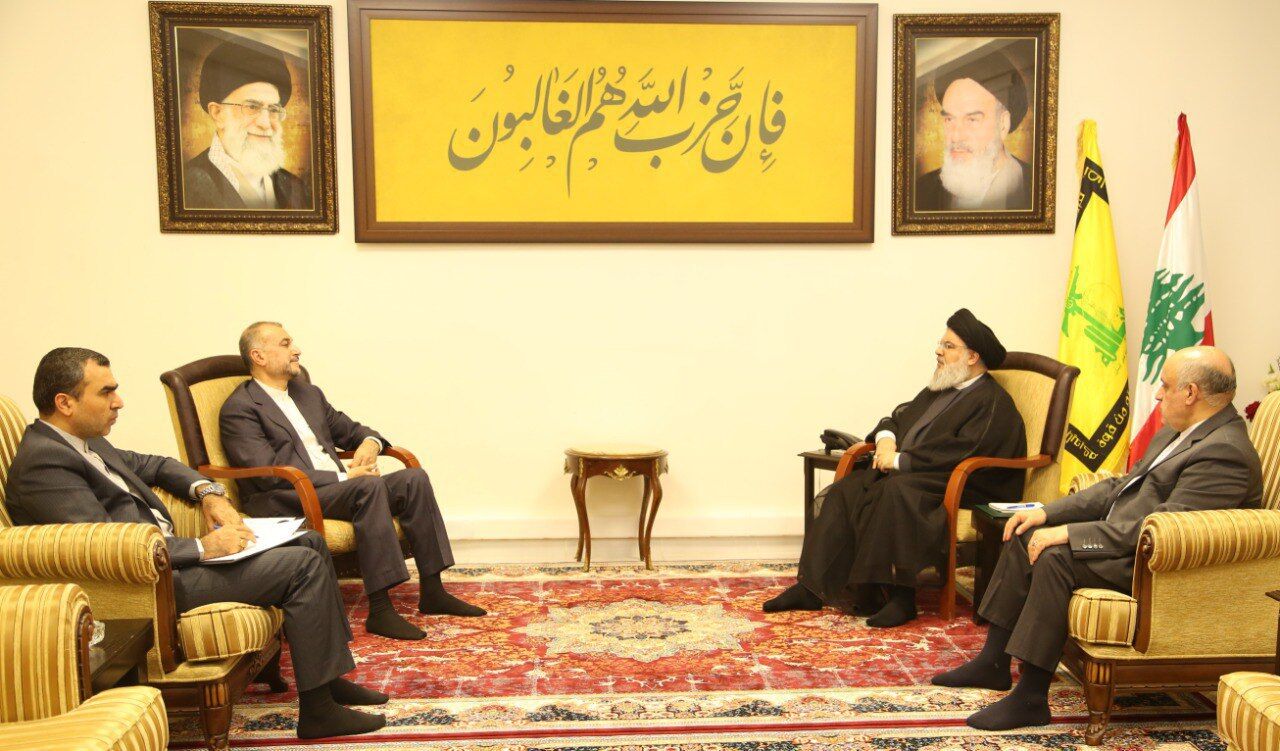 Emir Abdullahiyan, Hasan Nasrallah İle Bir Araya Geldi