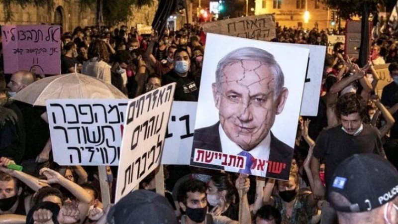 İşgal altındaki Golan’da Netanyahu’ya karşı geniş protesto gösterisi