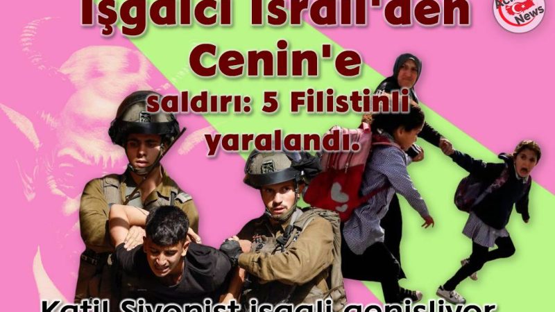 Ceninde 5 kişi yaralandı