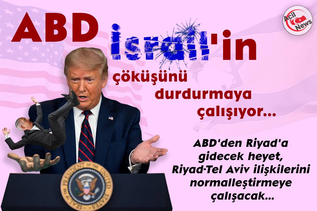 ABD İsrail`in çöküşünü durdurmaya çalışıyor