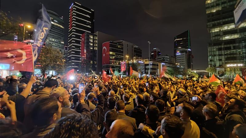 İsrail’in Gazze’ye saldırıları yurt genelinde protesto edildi