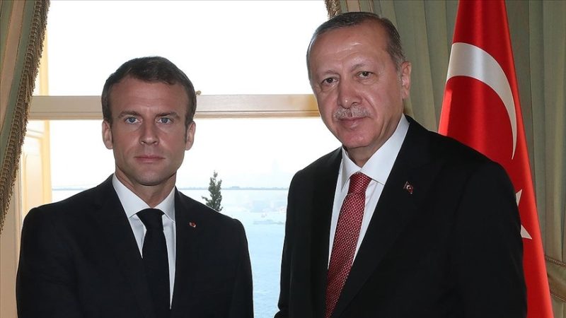 Cumhurbaşkanı Erdoğan, Fransa Cumhurbaşkanı Macron ile telefonda görüştü