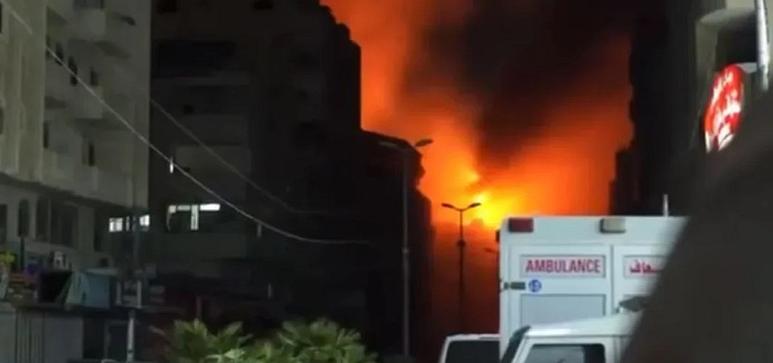 Filistin Kızılayı: Kudüs Hastanesi çevresi yoğun bombardıman altında