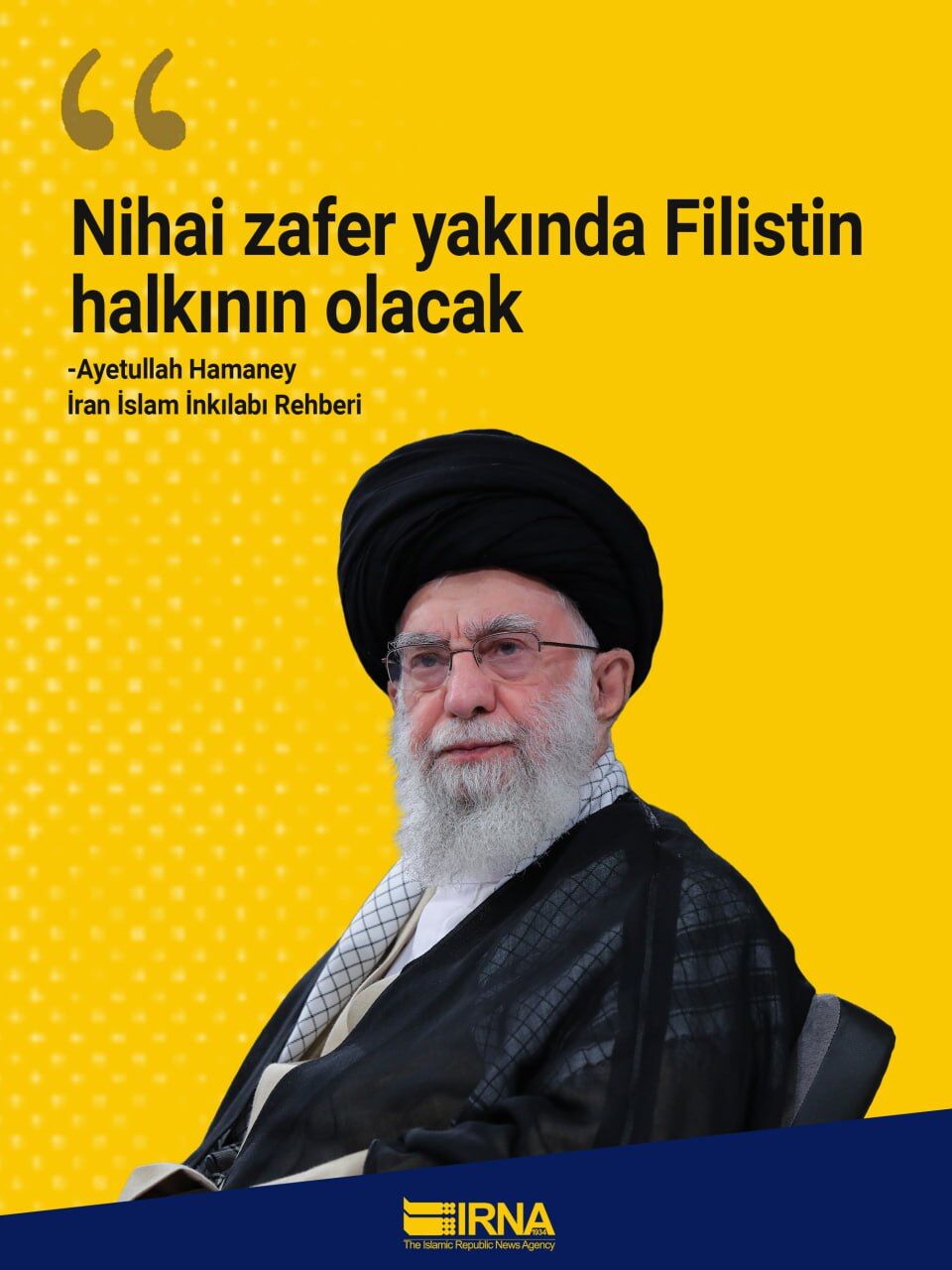 Nihai zafer yakında Filistin halkının olacak