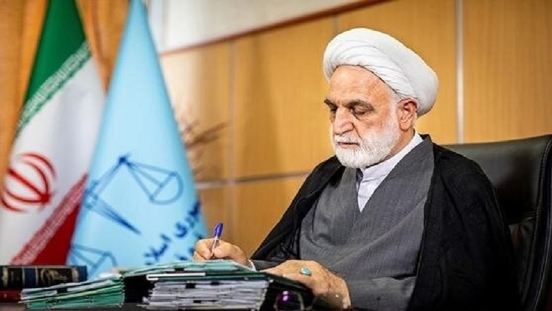 Mohseni Ejei: Siyonist rejimin cinayetlerinin ulusal ve uluslararası mahkemelerde kullanılabilmesi için belgelenmesi gerekiyor