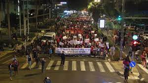 İsrailli esir yakınlarından Tel Aviv’de protesto