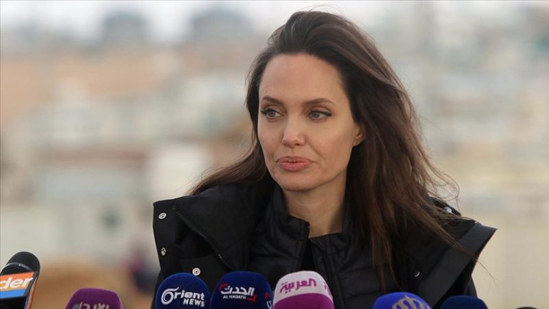 Angelina Jolie, İsrail’in Cibaliya Mülteci Kampı’na saldırısına tepki gösterdi+video