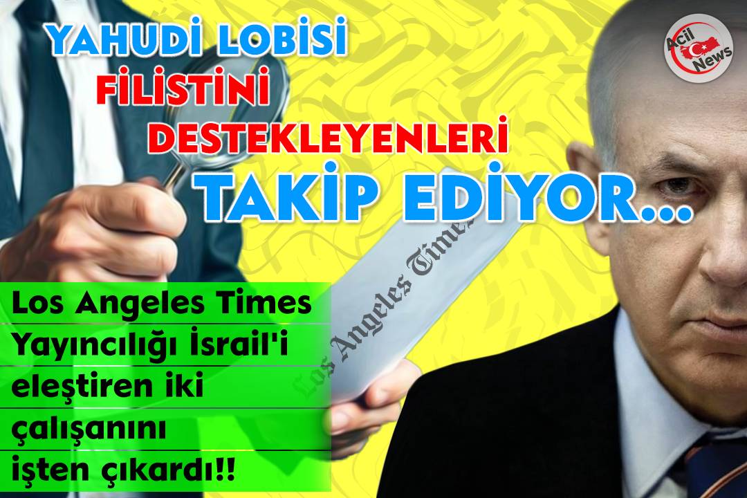 Yahidi Lobisi Filistini Destekleyenleri Takip Ediyor