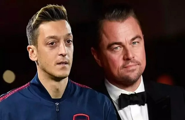 Mesut Özil’in Leonardo DiCaprio’ya verdiği cevap sosyal medyayı salladı!