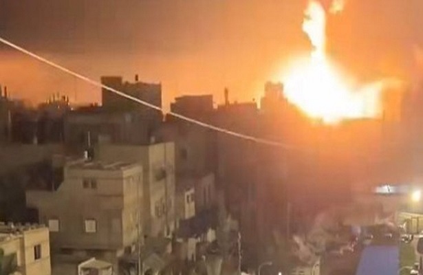 Siyonist Rejimden Gazze Şeridi’nin Güneyine Ağır Saldırı/Video