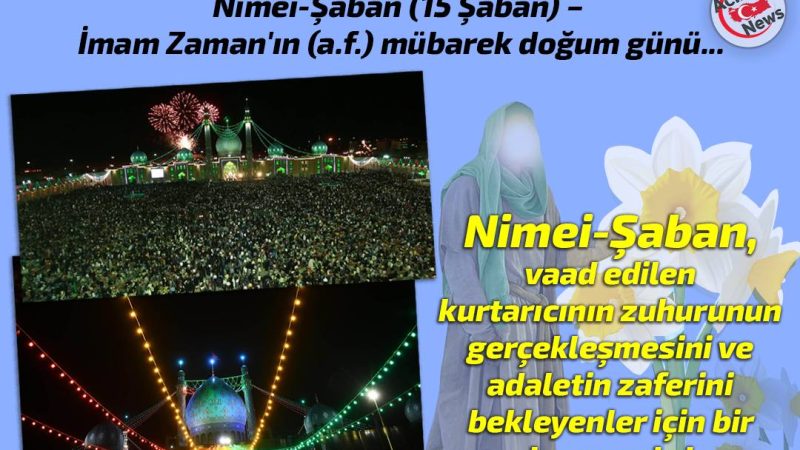 Vaad edilen kurtarıcının zühurunun gerçekleşmesini ve adeletin zaferi…