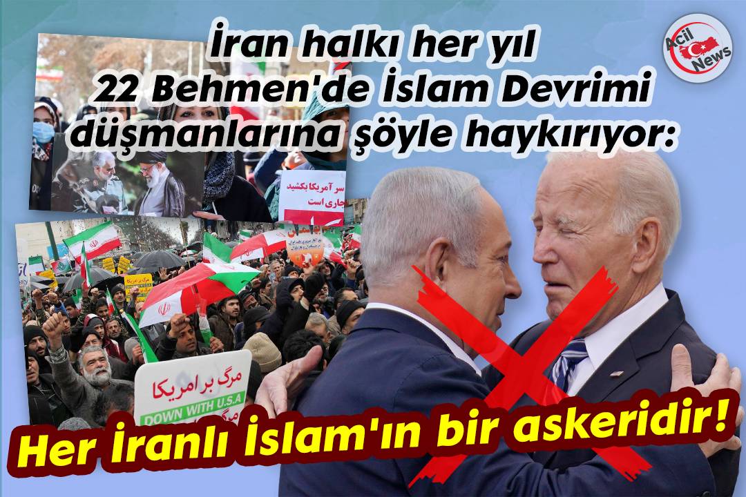 Her İranlı islam`ın bir askeridir