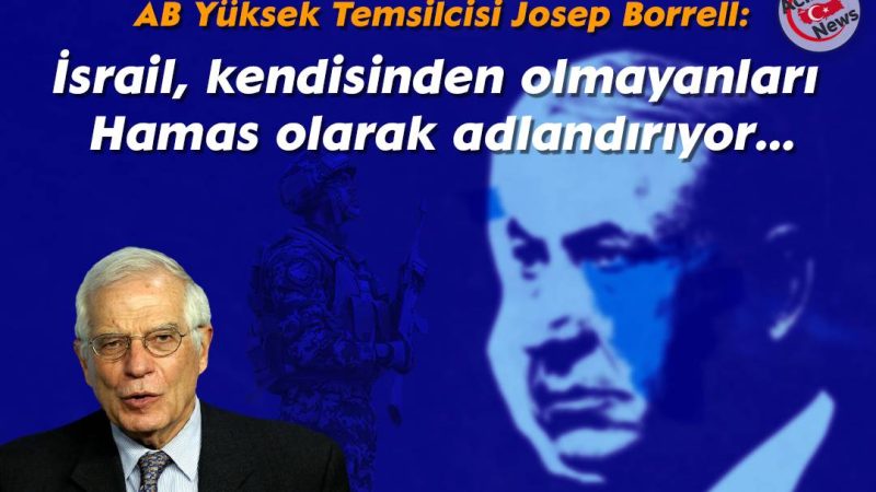 İsrail kendisinden olmayanları Hamas adlandırıyor…