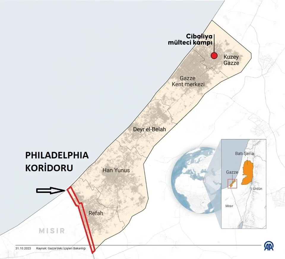 Netanyahu – Philadelphia koridoru