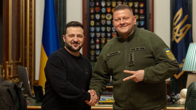 Ukrayna Genelkurmay Başkanı Valerii Zaluzhnyi görevden alındı