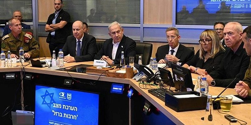 Gazze kasabı Netanyahu kabineden kaçıyor: Toplantıyı son anda iptal etti