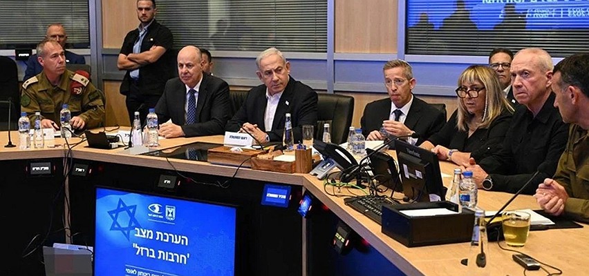 Gazze kasabı Netanyahu kabineden kaçıyor: Toplantıyı son anda iptal etti