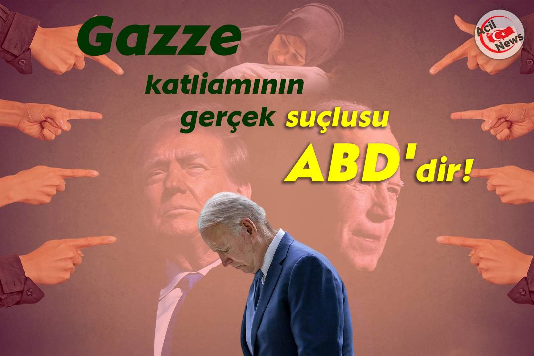 Gazze katliamının gerçek suçlusu ABD`dir!