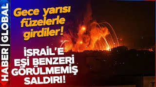 İsrail’e Eşi Benzeri Görülmemiş Saldırı! Bir Ülke Resmen Girdi, Üst Üste Füzeleri Gönderdiler