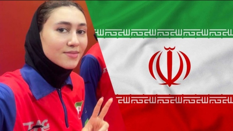 İranlı pinpon oyuncusu kız dünya serbest müsabakasında ikinci oldu