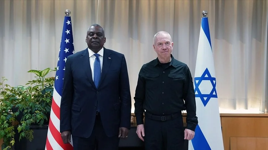 İsrail Savunma Bakanı Gallant, ABD’li mevkidaşı Austin ile görüştü