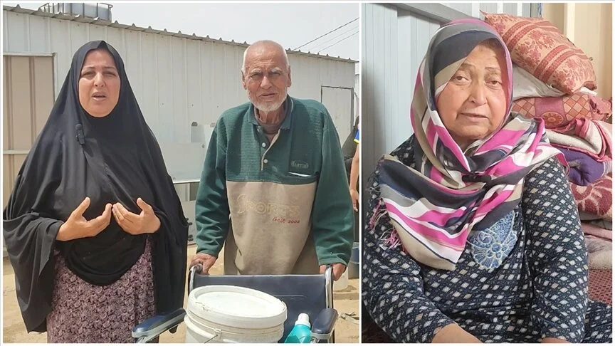 Gazze’nin Deyr Belah kentindeki insani kriz en çok yaşlı ve hastaları etkiliyor